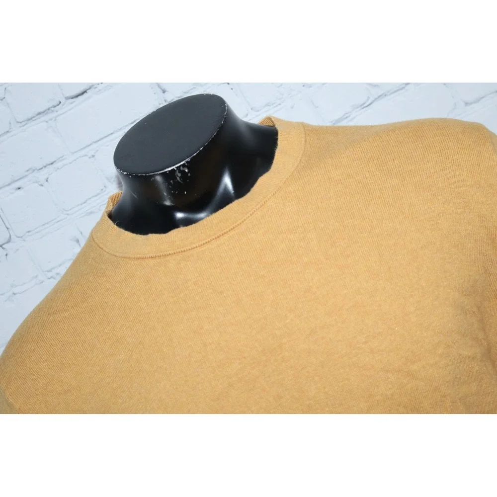 Banana Republic Sweater Mens XL Cotton Cashmere Silk Blend Luxe Yarn Crewneck **